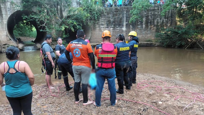 Emergencia en quebrada La Inalí, en Tolima.