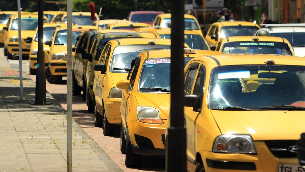 Gremio taxista en Ibagué