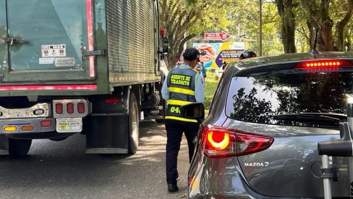 Autoridades de transito