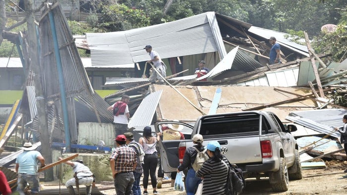 Emergencia en el corregimiento de Dantas