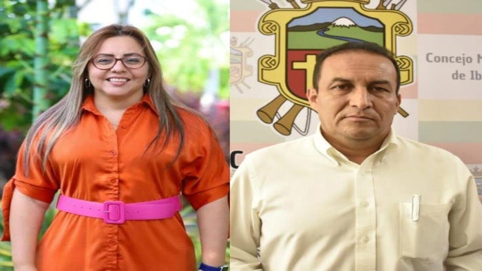 Erika Palma y Educardo Espinosa