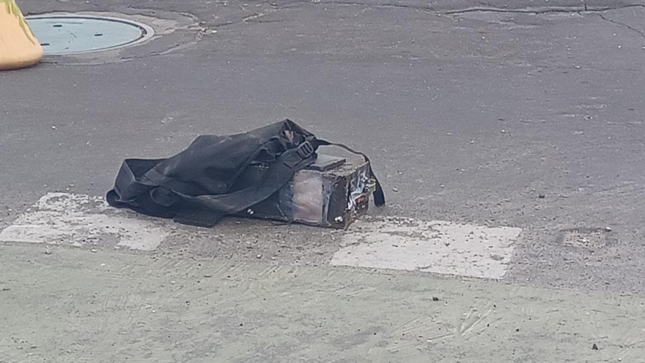 Maleta con explosivos en Teusaquillo