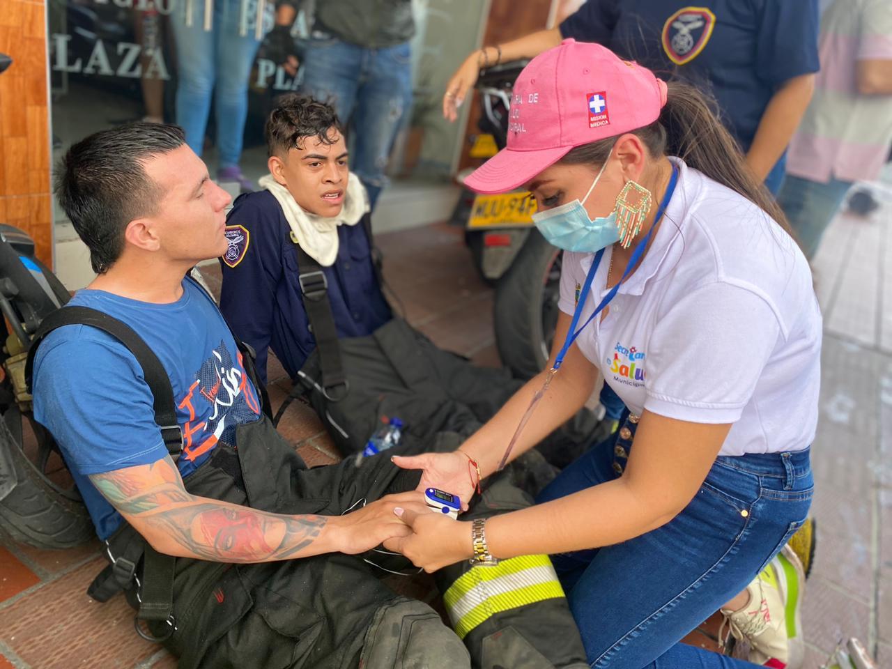 Bomberos y atención ibagué