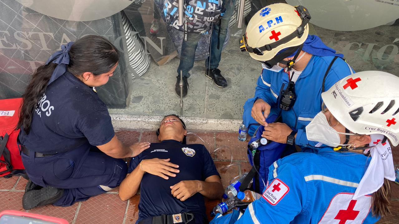 Bomberos y atención ibagué