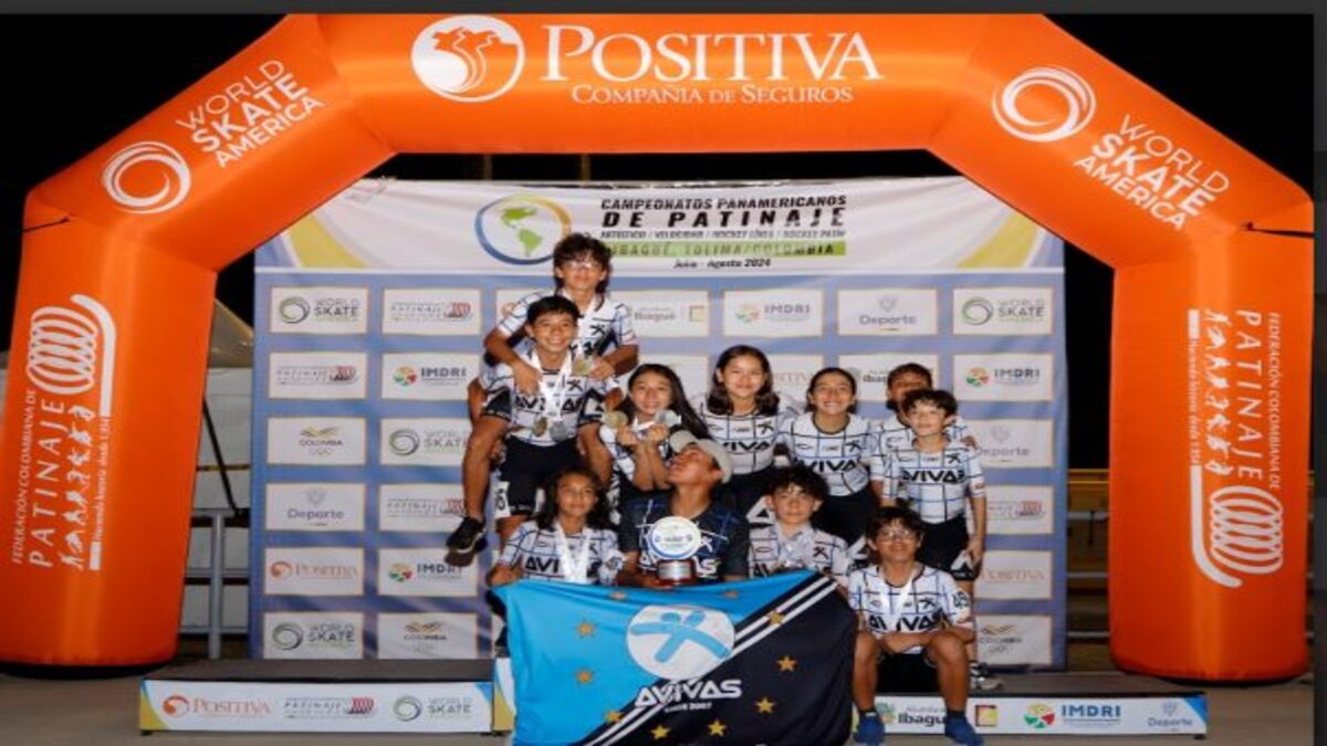 Avivas de Bogotá, gana en transición el Panamericano de patinaje de velocidad, Ibagué 2024