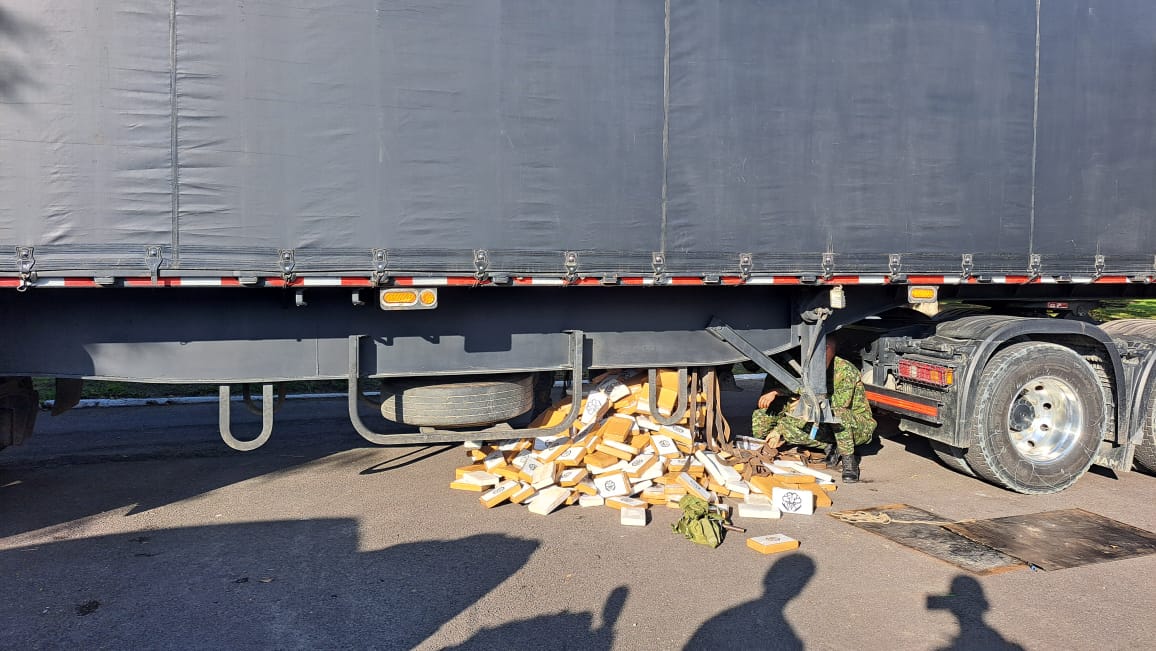 Cocaína Incautada en el Huila.