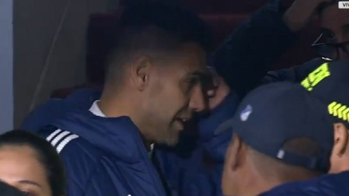 Falcao García se retira por fractura