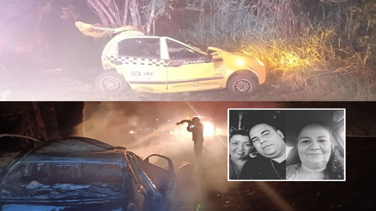 Tragedia familiar: Falleció taxista, su madre y su novia tras accidentarse en la vía Lérida – Venadillo