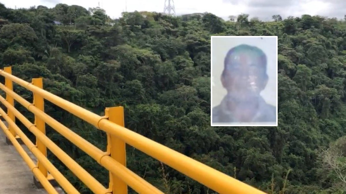 Identificaron al hombre que se lanzó del puente de La Variante en Ibagué