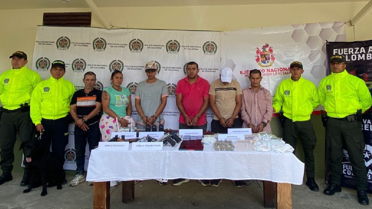 Grupo Delincuencial Capturados Agosto 2024