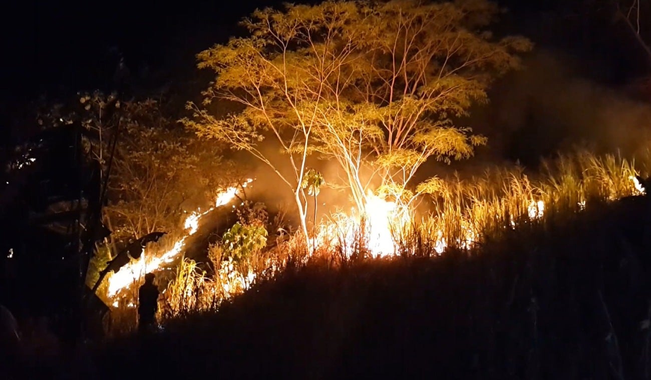 Incendios en departamento del Tolima