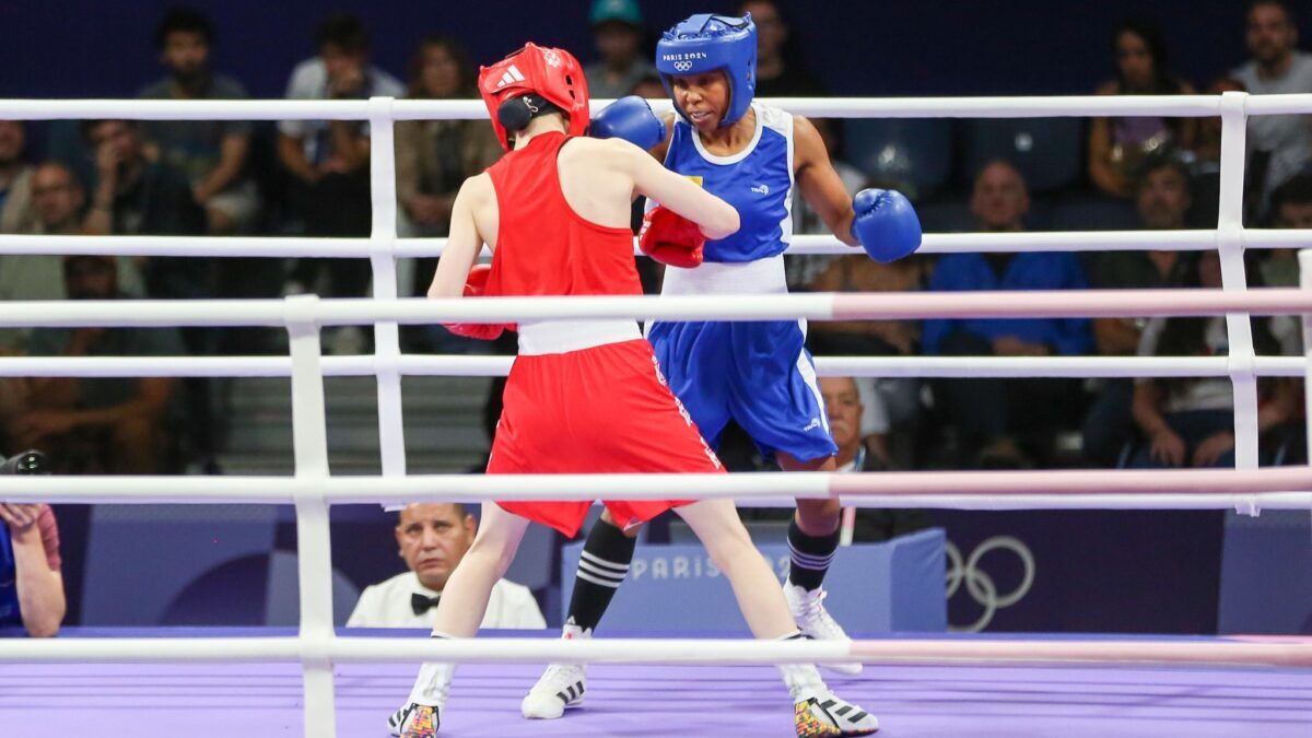 Ingrit Valencia, está en cuartos de final de los Juegos Olímpicos de París 2024