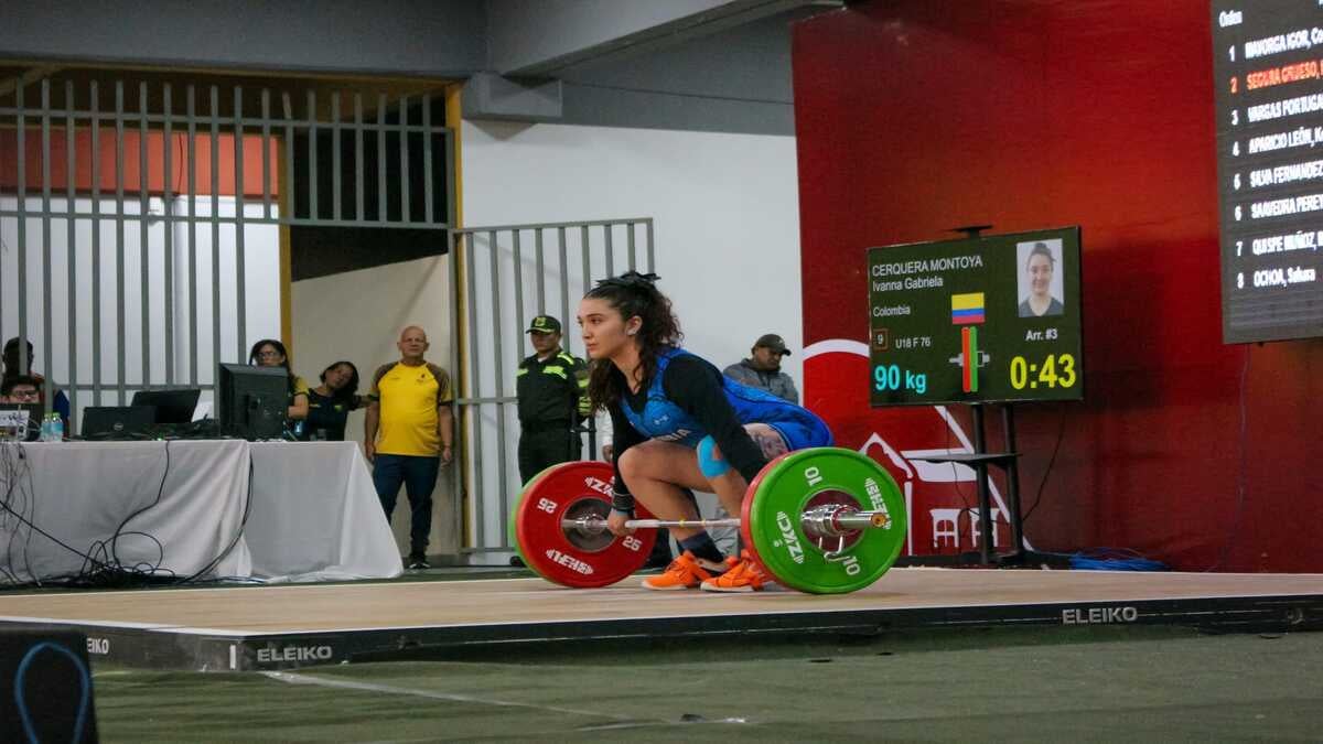 Campeonato Nacional de Pesas sub 20 en Yumbo, Valle del Cauca 2024