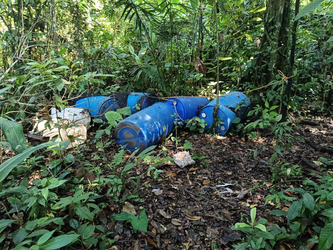 Destruyen megalaboratorio en Puerto Asís, Putumayo.