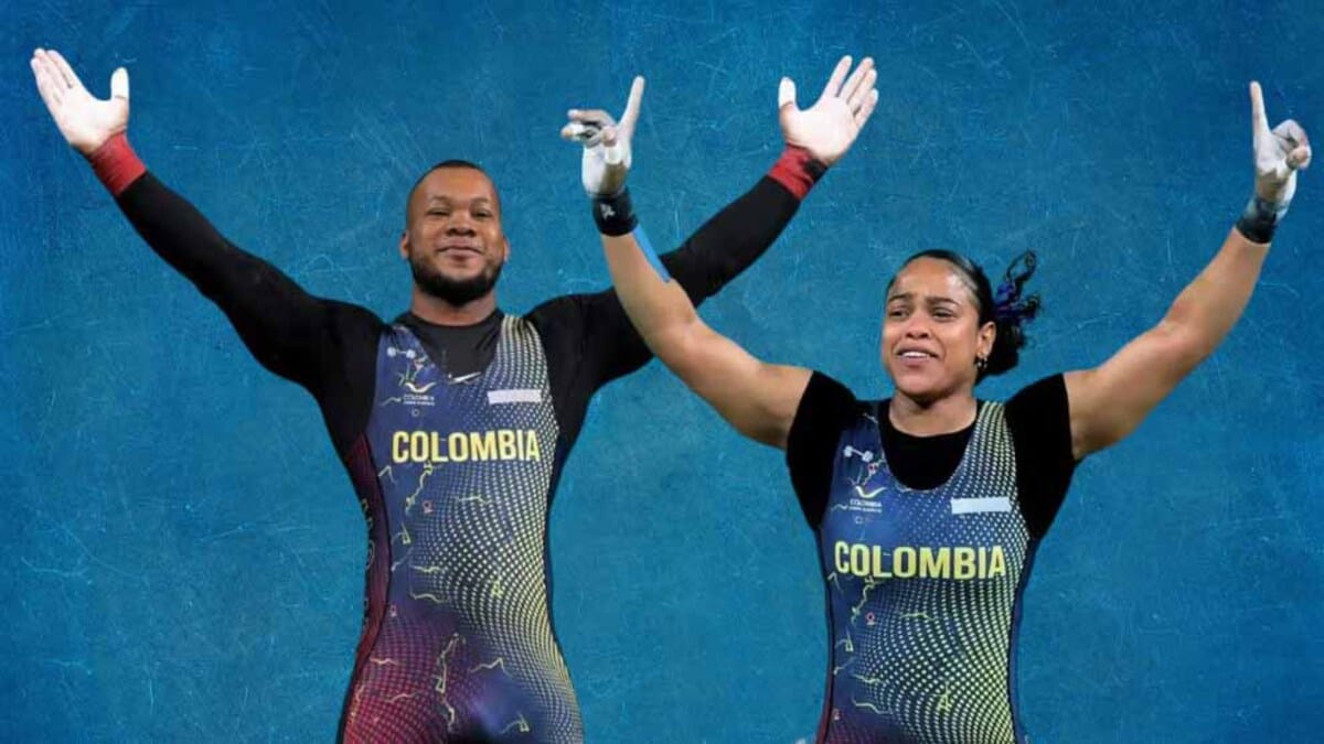 Medallas de plata en halterofilia