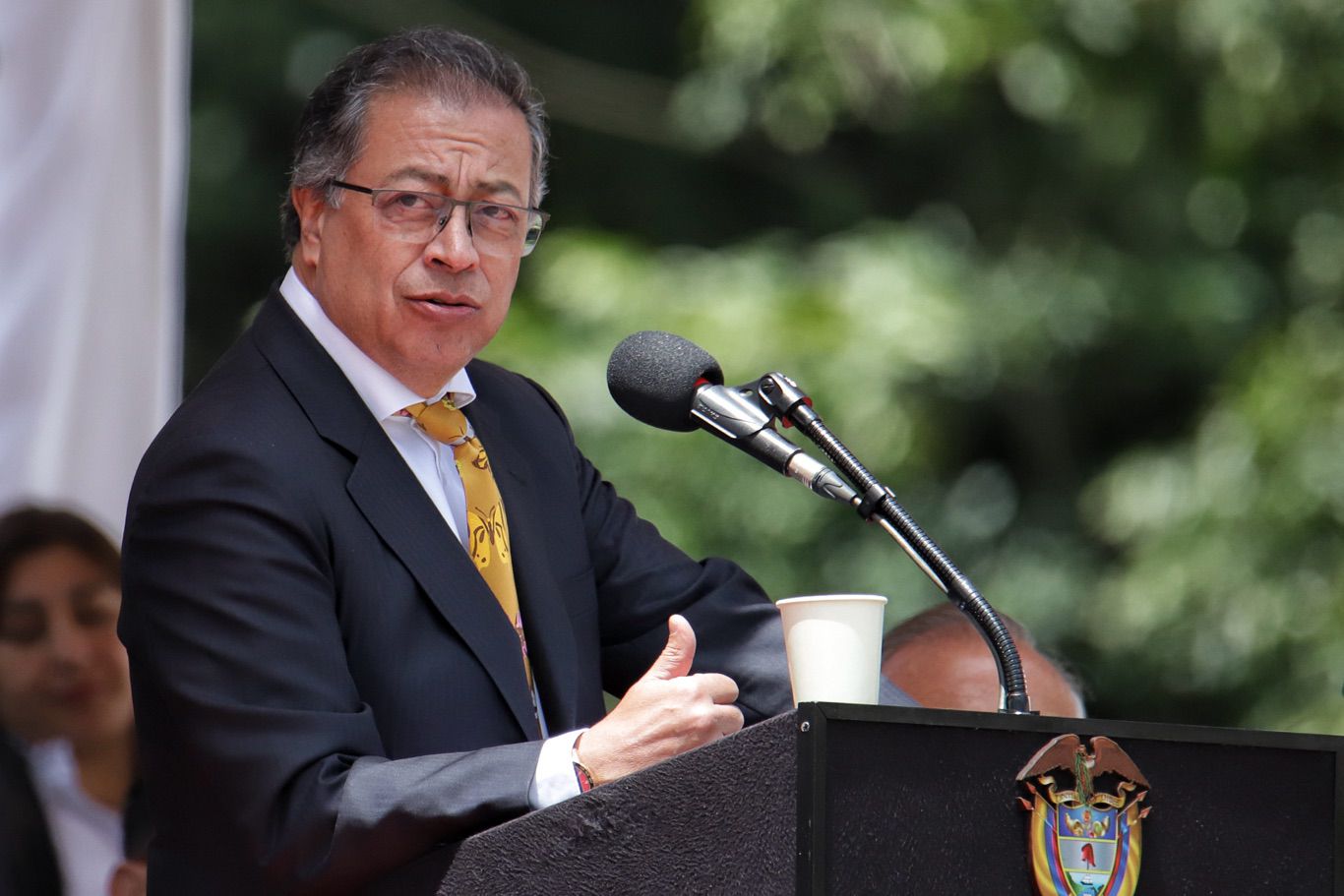 Presidente, Gustavo Petro.