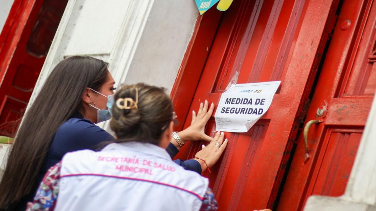 Cierre de restaurante