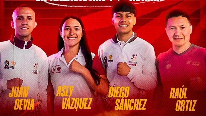 Tolimenses en selectivo nacional de Boxeo en Bogotá 2024