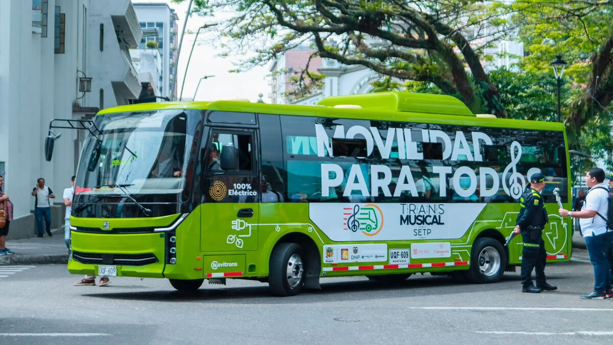 Bus electrico de Ibagué