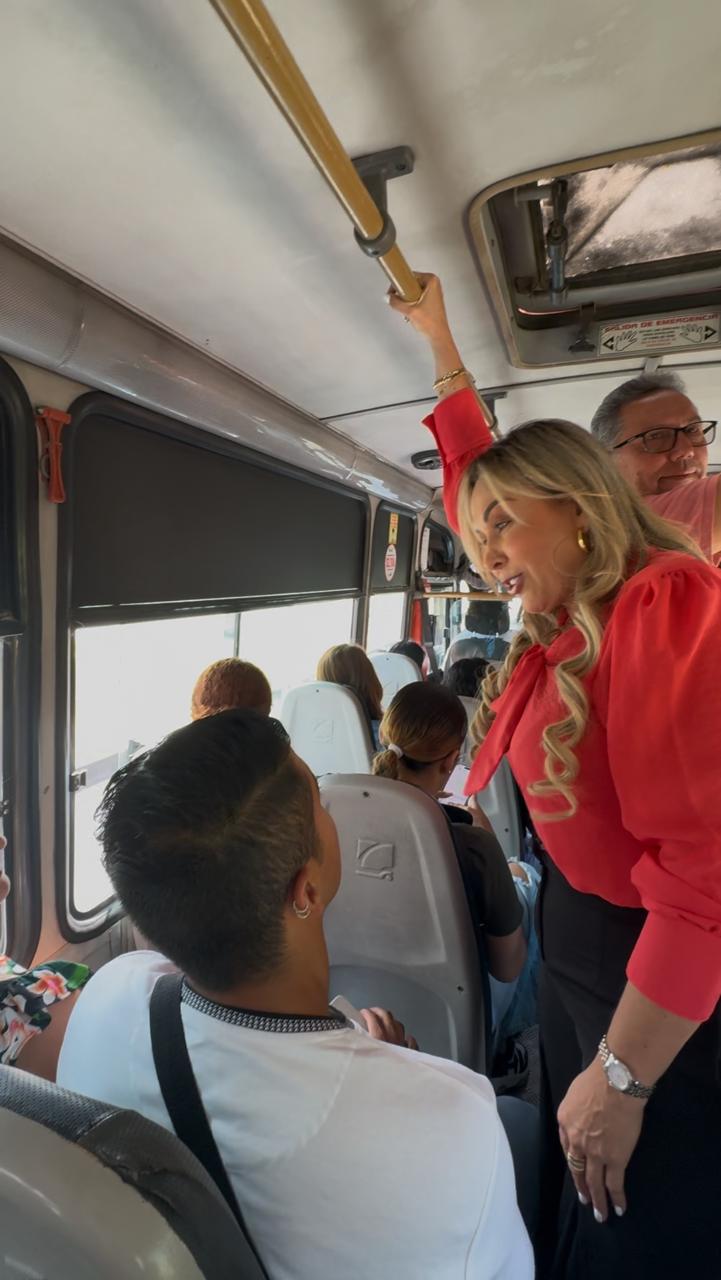 Alcaldesa dia sin carro y moto