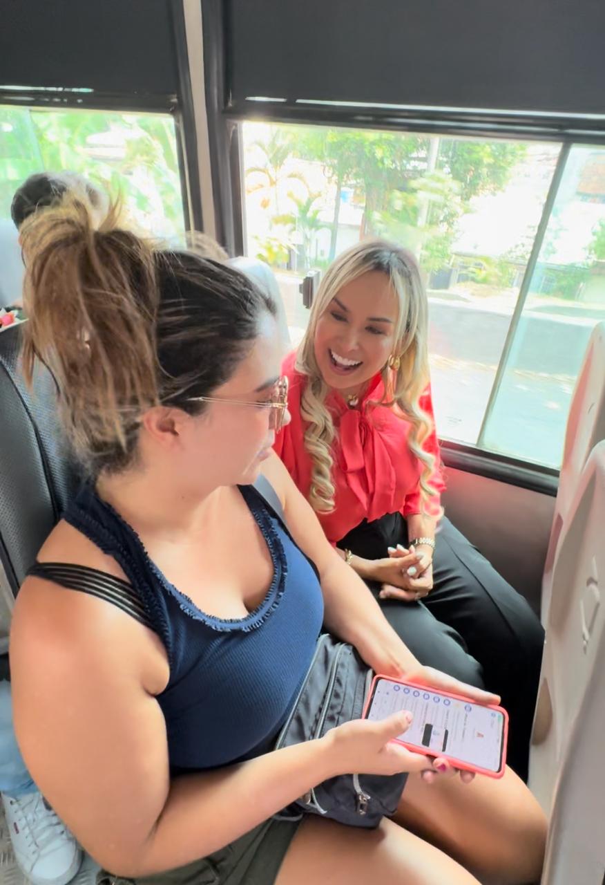 Alcaldesa dia sin carro y moto