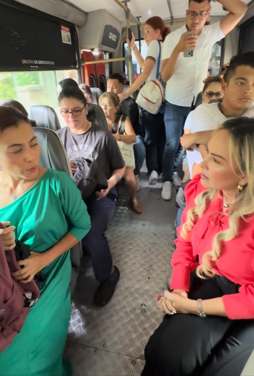 Alcaldesa dia sin carro y moto