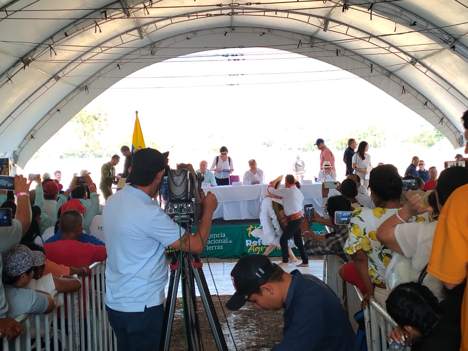 Bienvenida Presidente