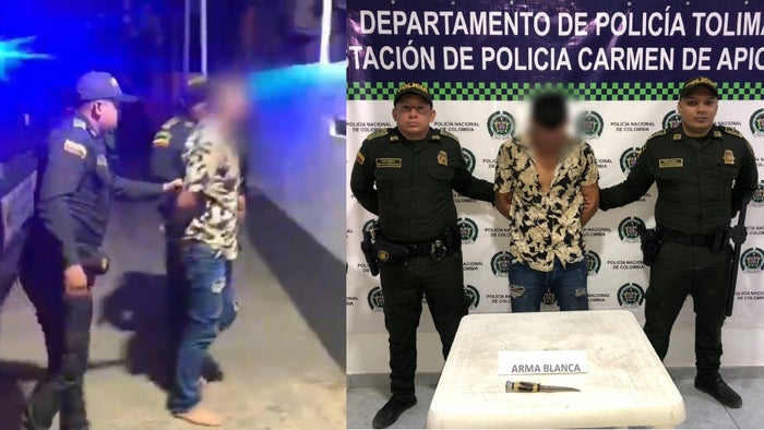 Tentativa de feminicidio en Carmen de Apicalá | Captura tentativa | Ataque pareja sentimental | Septiembre 2024