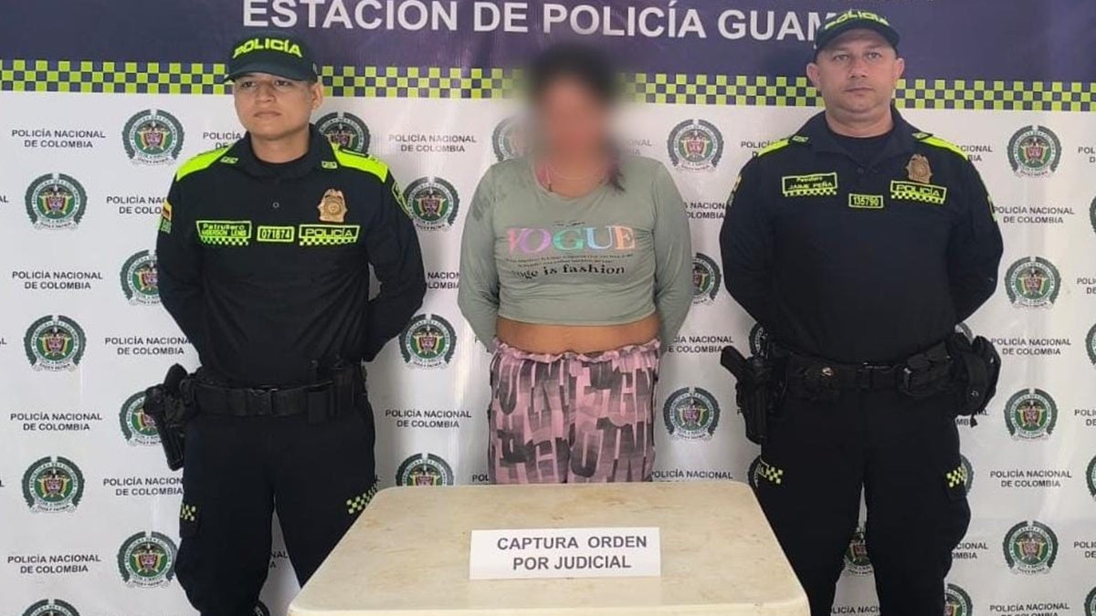 Capturaron en el Guamo a peligrosa delincuente buscada por las autoridades de Villavicencio