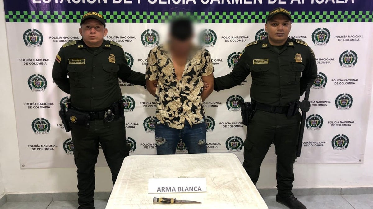 Capturaron a energúmeno que apuñaló a su pareja y casi la mata en Carmen de Apicalá