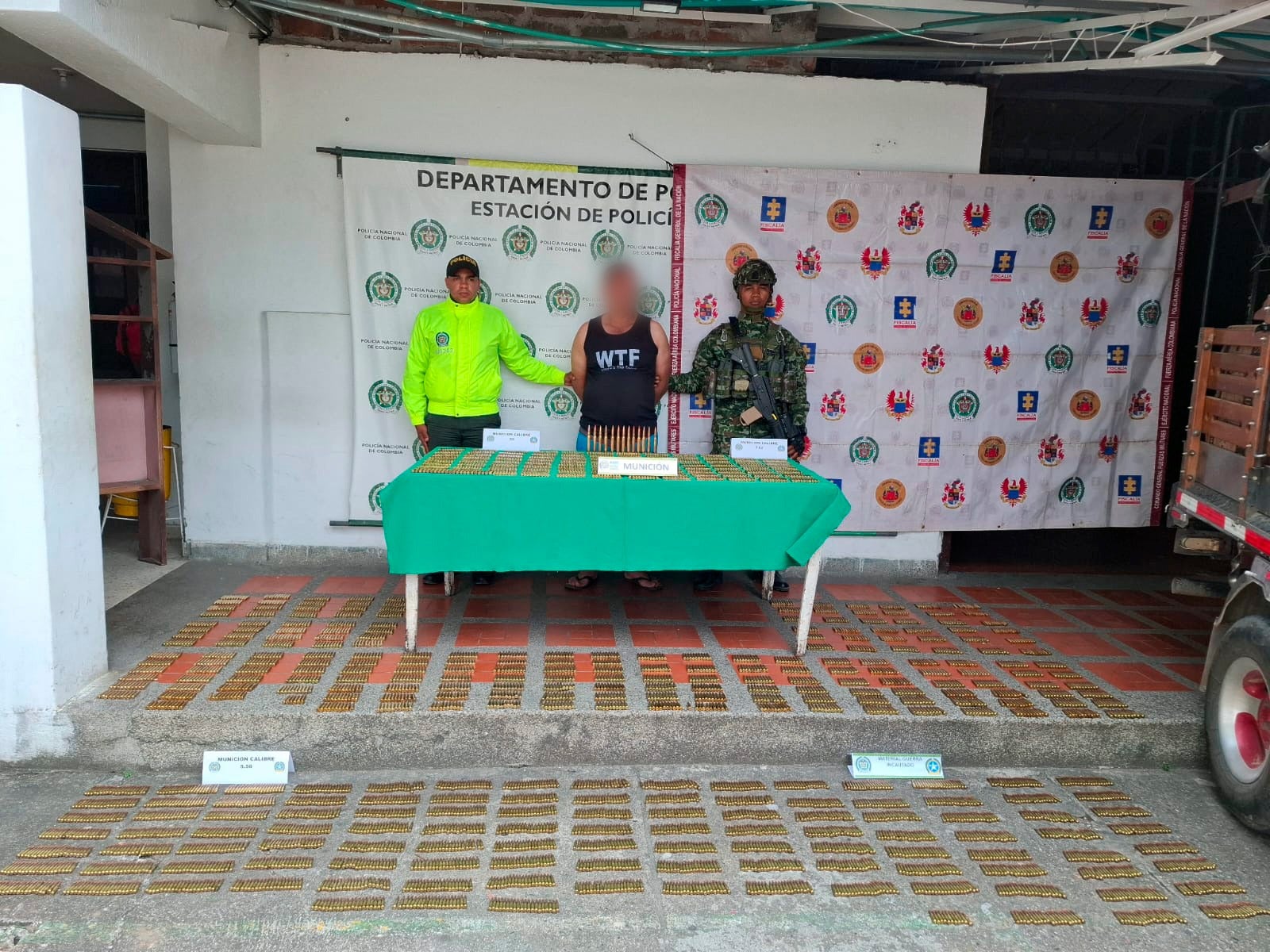 Incautan más de cinco mil cartuchos de las disidencias de las Farc en Garzón, Huila