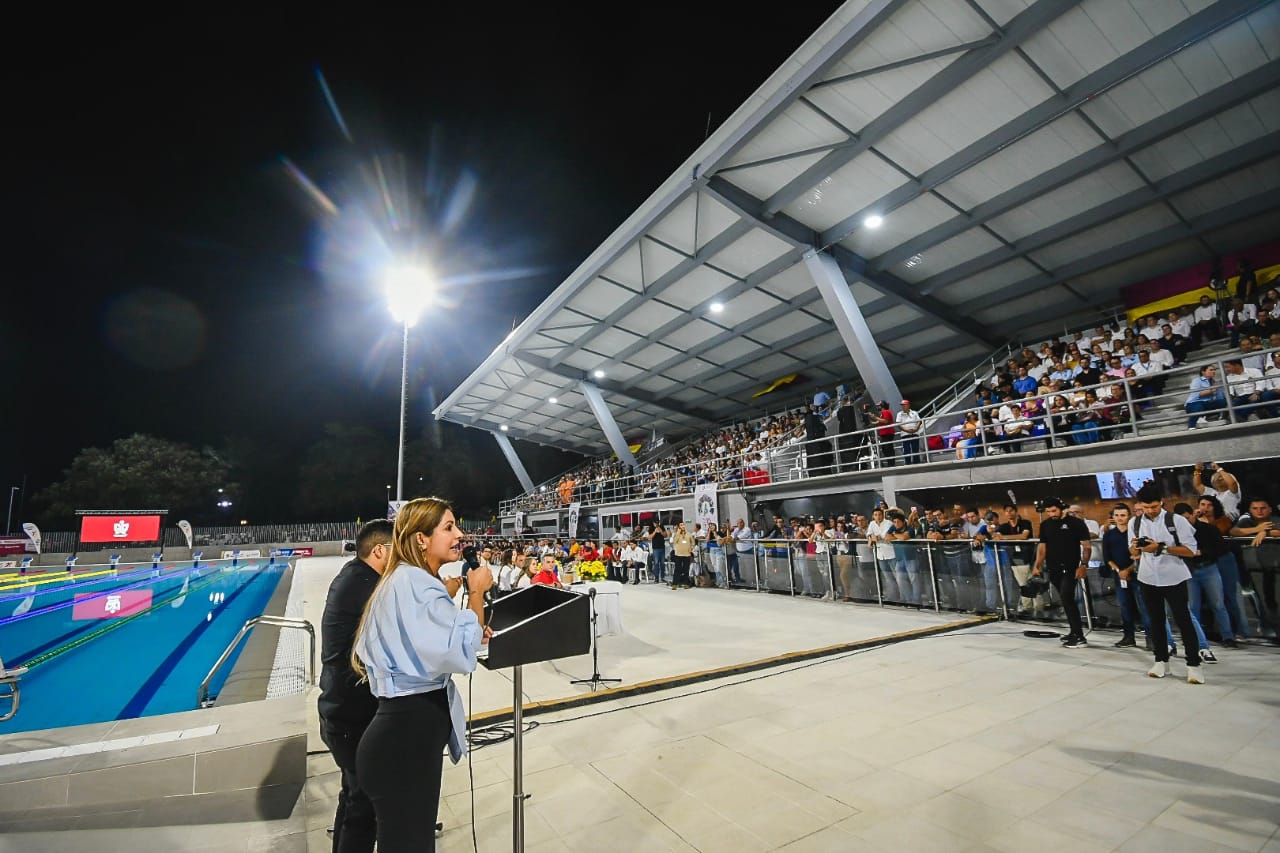 Gobernadora del Tolima complejo acuático 2024