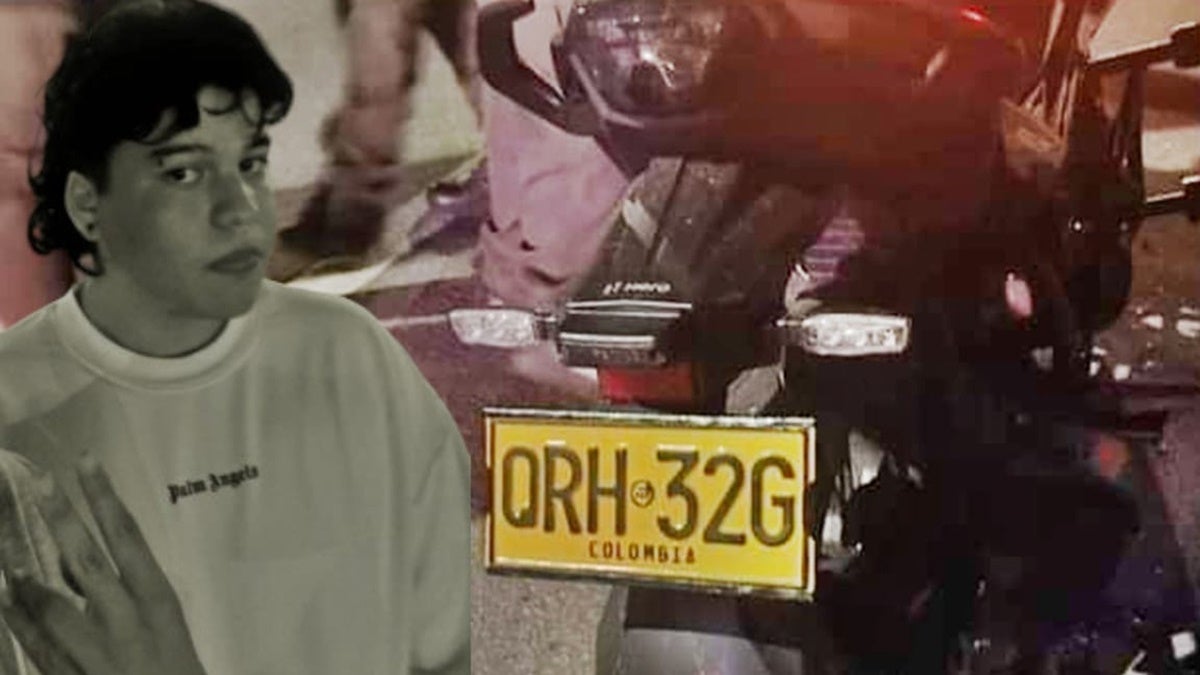 Recuperación del cuerpo de Juan David Sosa en el puente de la Variante