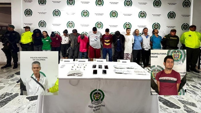 Desarticularon banda ‘Los del Norte’, dedicados al tráfico de estupefacientes en la comuna 8 de Ibagué