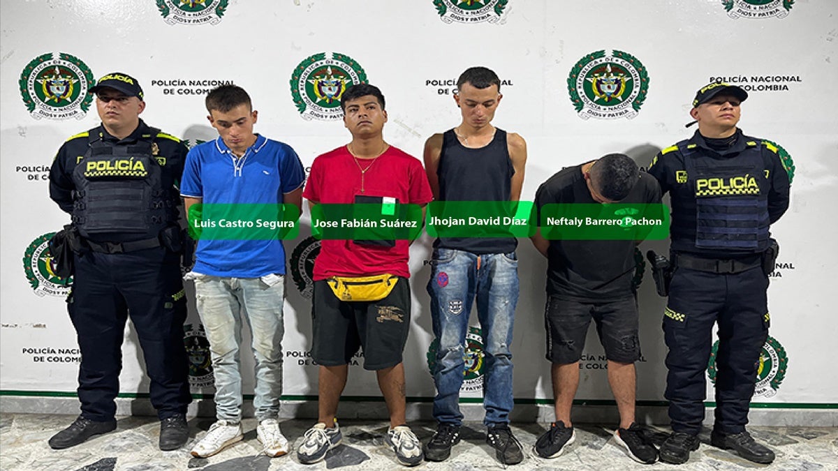 Cayeron cuatro de los ‘Trotamundos’, grupo delincuencial dedicado al hurto de taxistas en Ibagué