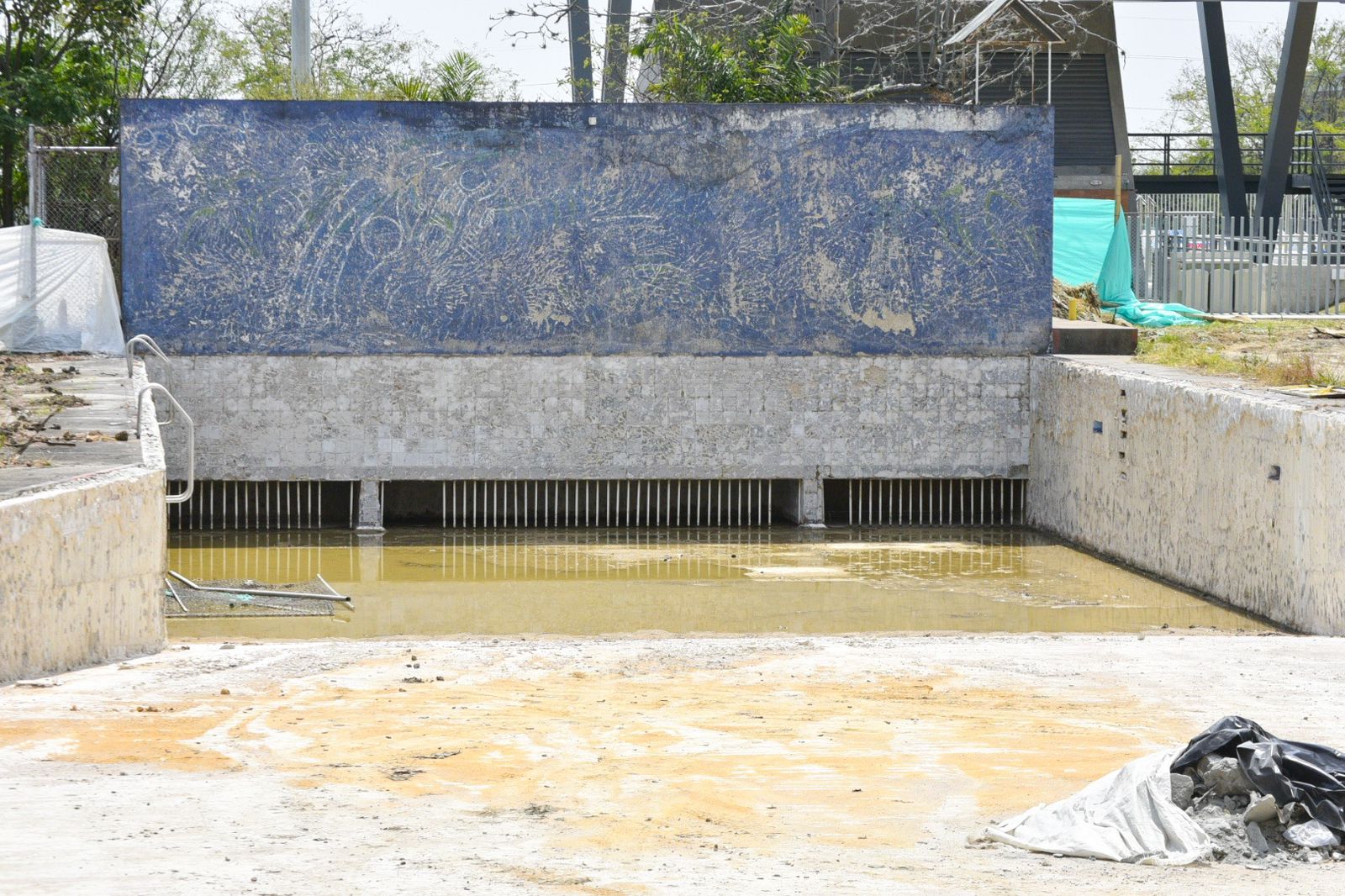 Parque deportivo obras