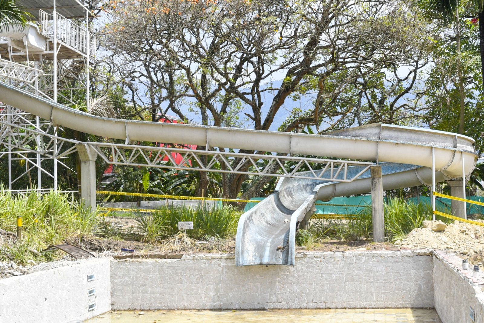 Parque deportivo obras