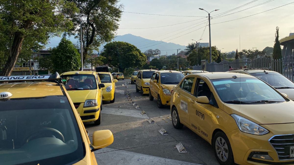 Paro taxistas | Transporte ilegal | Ibagué | Septiembre 2024