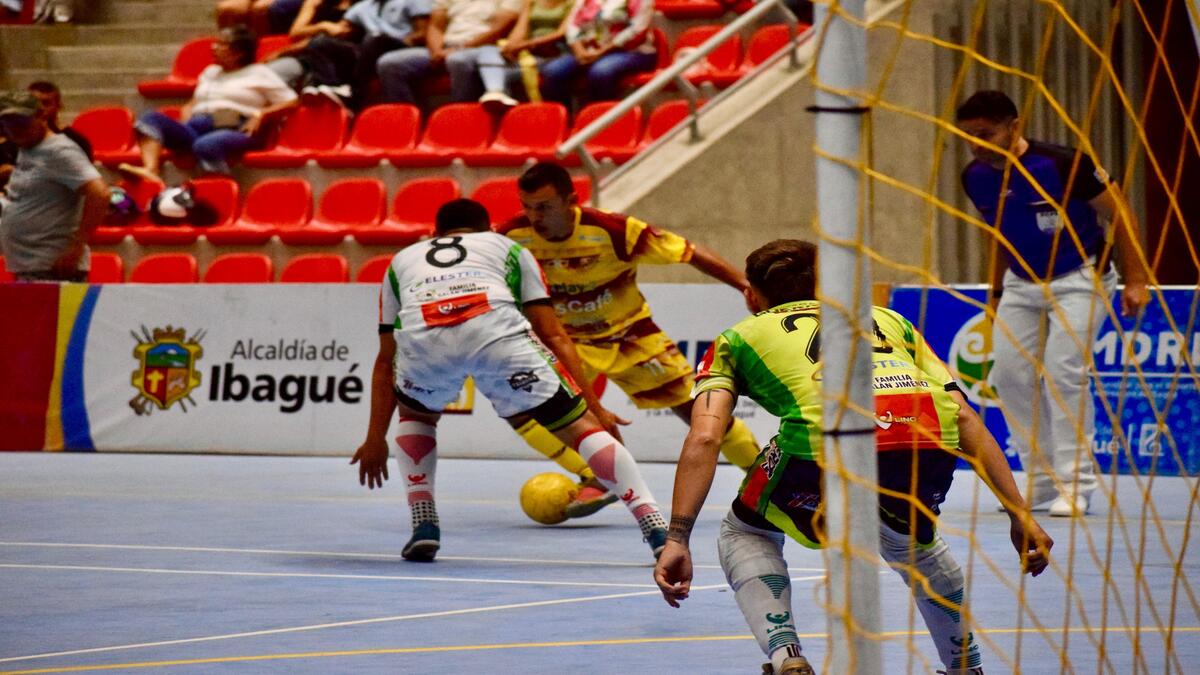 Syscafe Tolima, está a un paso de ser finalista en la Liga Profesional de Fútbol de Salón