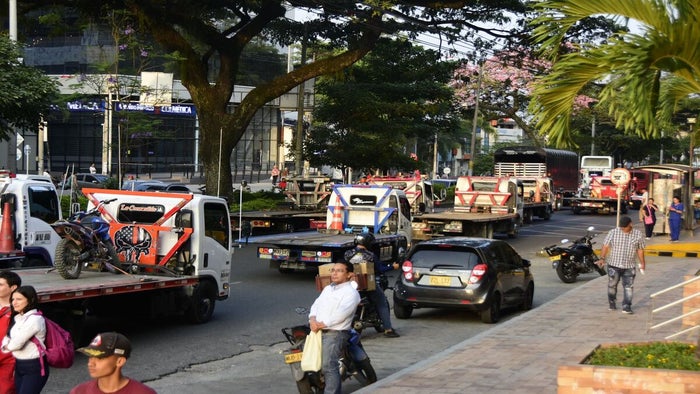Paro transportador Ibagué