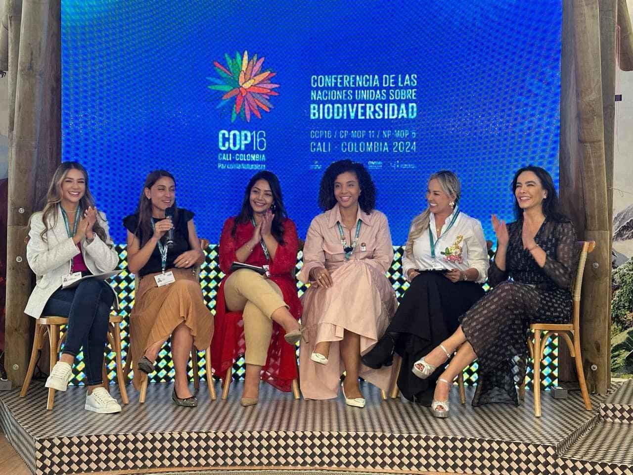 Participación de la alcaldesa de Ibagué, Johana Aranda, en la COP16.