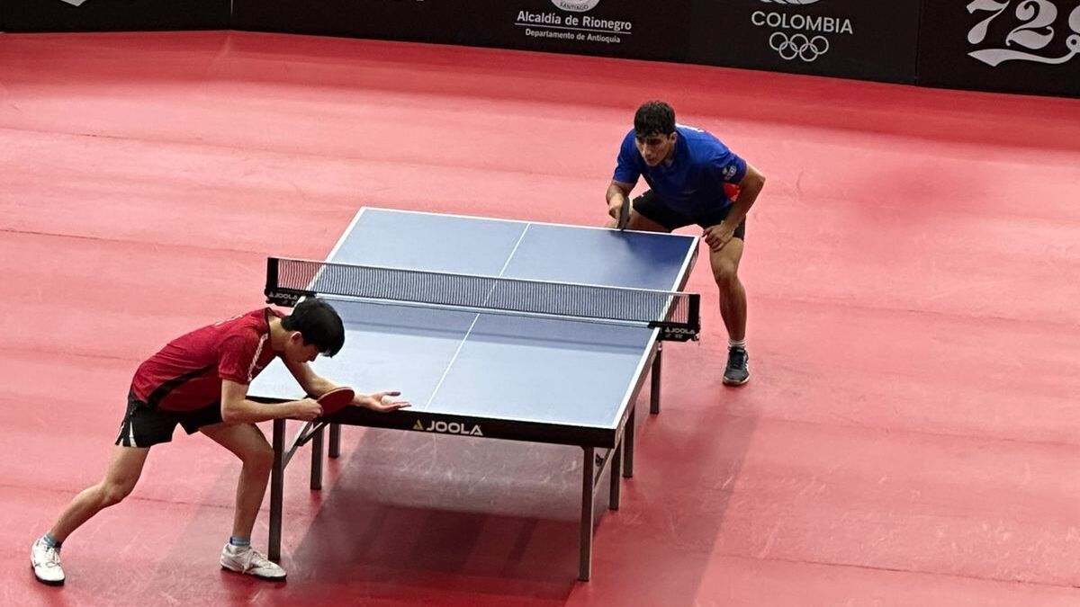 El tolimense Aimer González, se destacó en el WTT Youth Contender de Tenis de mesa