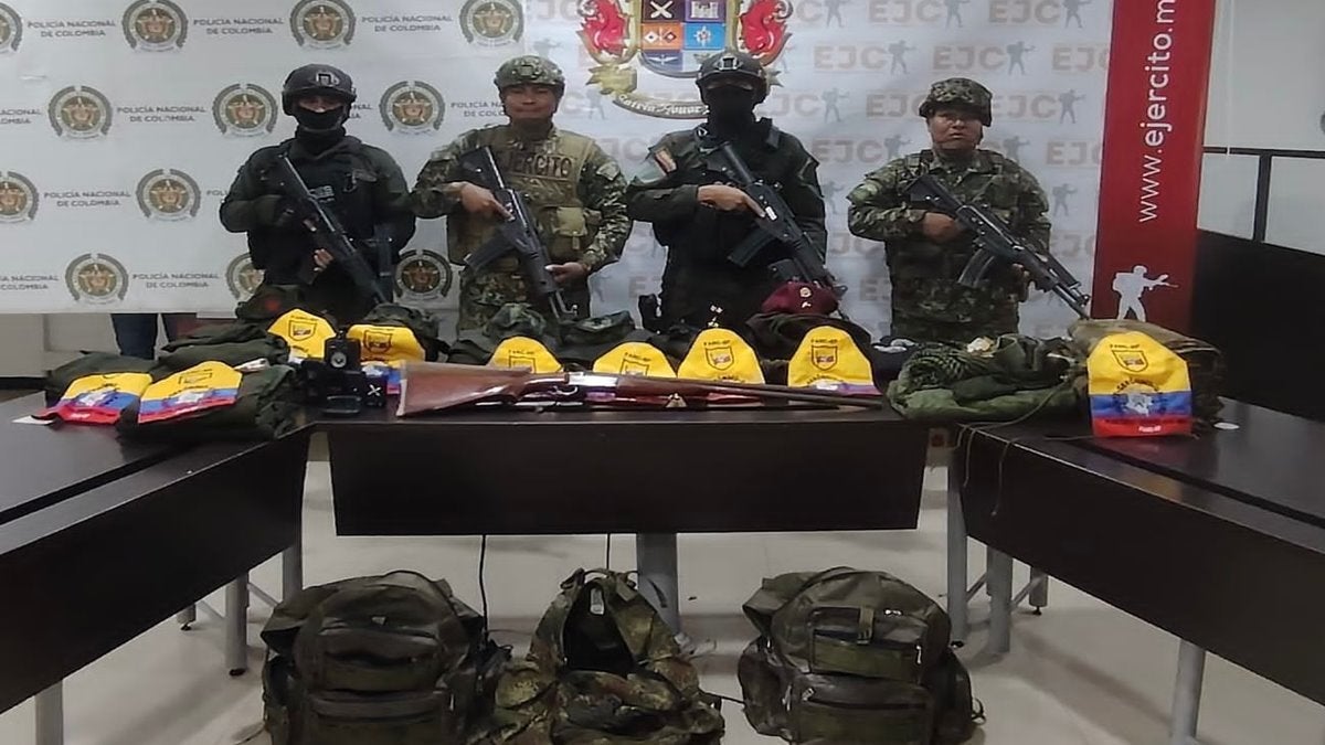 Combates en el sur del Tolima dejan un sometido a la justicia y material de guerra incautado