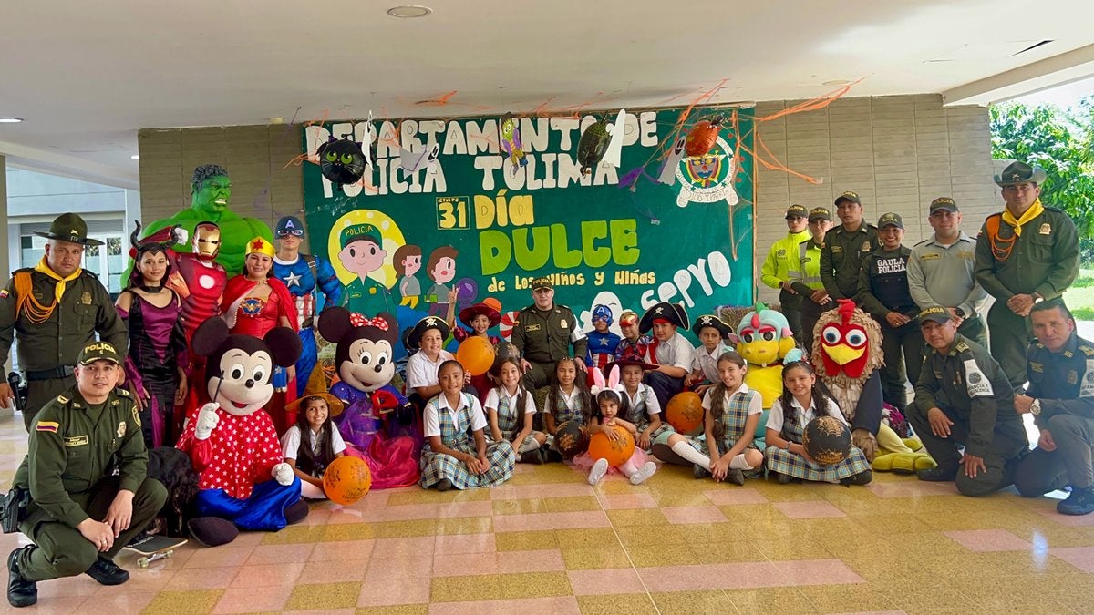Policía Tolima contará con ‘La vecindad del Chavo’ para este día de los niños