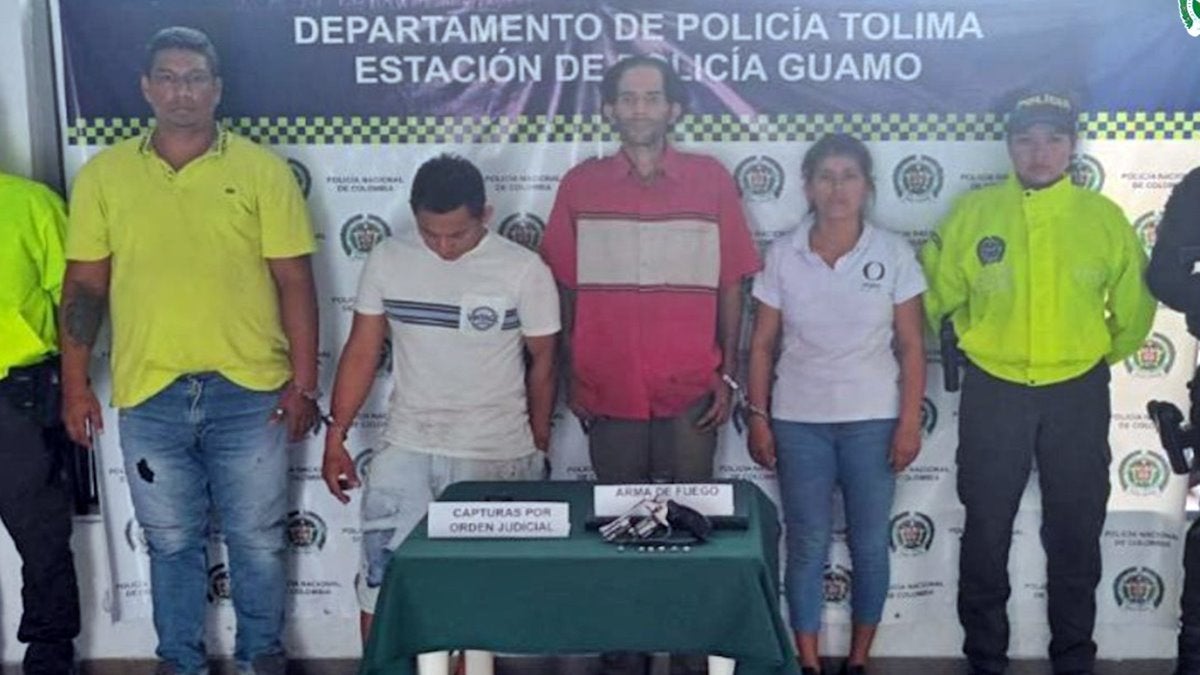 A la cárcel enviaron a los integrantes de la banda ‘Los Cuatreros’ por abigeato en el Guamo