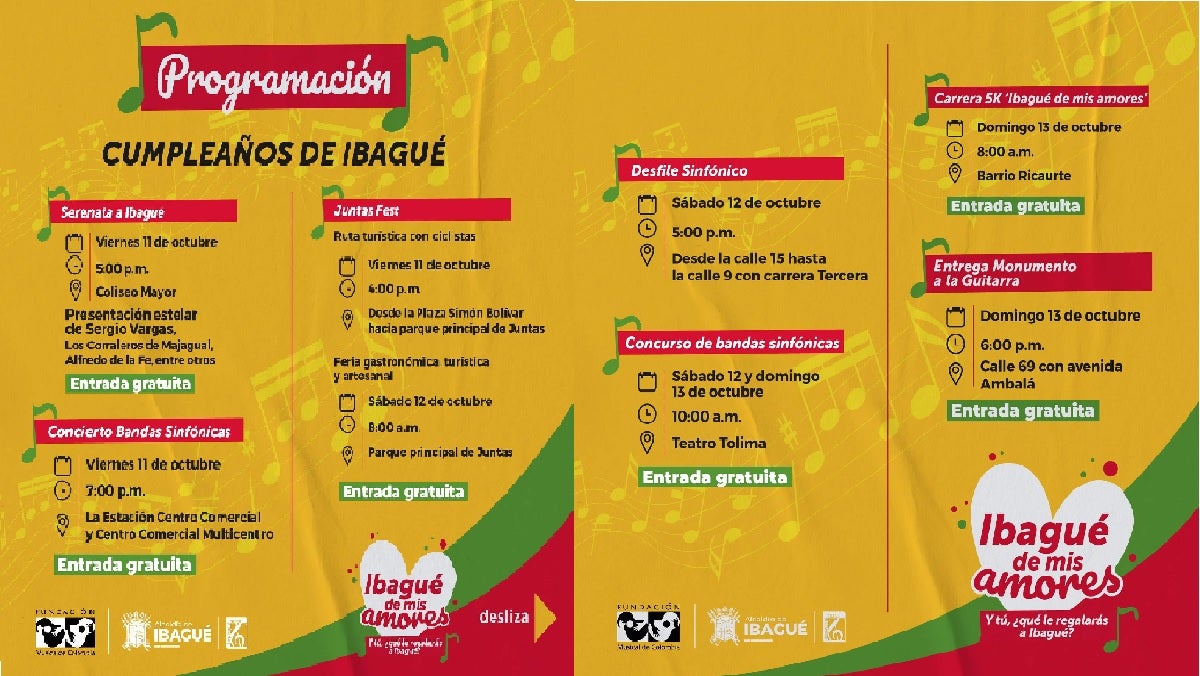 Programación Ibagué