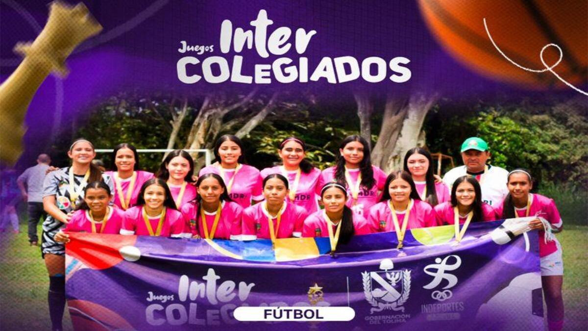 San Simón de Ibagué, es finalista del fútbol femenino en Juegos Nacionales Intercolegiados