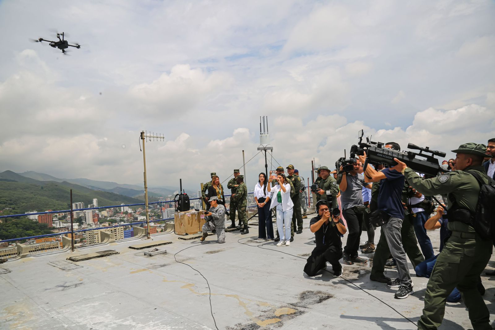 Central de Monitoreo Antidrones en Cali