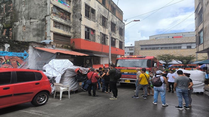 Incendio estructural en Ibagué