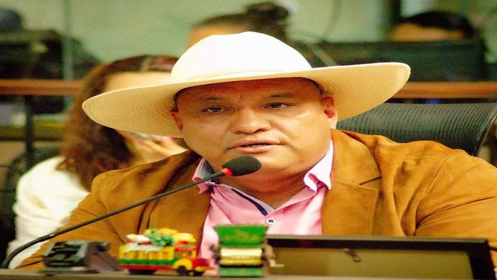 Concejal Giovanny Martínez